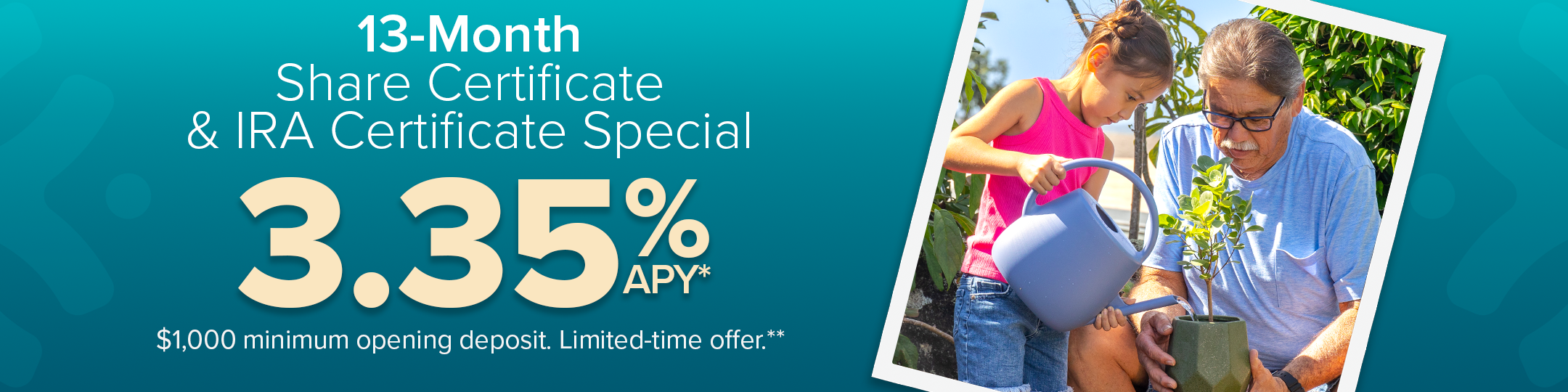 13-month certificate special