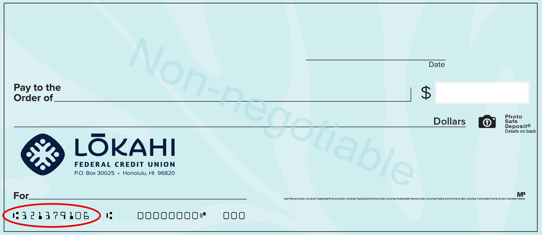 Check Routing Number